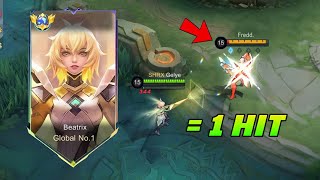 BEATRIX SNIPER 1 HIT BUILD TUTORIAL 2023 [upl. by Irol]