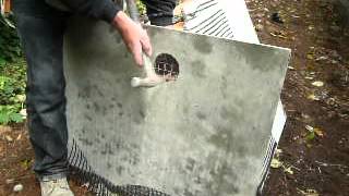 Duraskirt Concrete Skirting  Drilling Dryer vent Hole  3604199909 [upl. by Terrijo]