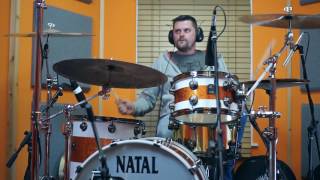 Natal META 14quotx8quot Brass snare demo [upl. by Asset]