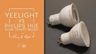 Whats the difference Yeelight vs Philips Hue GU10 Smart Bulbs  Technically Shiok [upl. by Atiuqer]