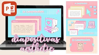 𐐪𐑂 COMO HACER BONITAS PRESENTACIONES POWERPOINT 🌸Aesthetic 2 Plantilla Grąt¡s [upl. by Shedd117]