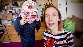 Halloween  familjen peppar VLOGG [upl. by Yrovi51]