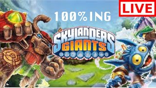 100ing Skylanders Giants LIVE PART 1 DJJO43 [upl. by Snow]