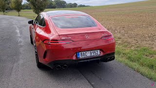 MercedesAMG GT 53 4MATIC 4door Coupé 2020 engine amp exhaust sound [upl. by Hephzipah433]