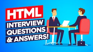 HTML Interview Questions amp Answers How to PASS a HTML Developer Job Interview [upl. by Dareece]