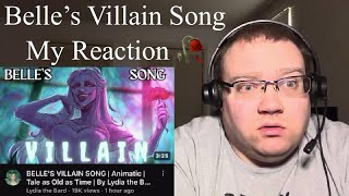 Belle’s Villain Song My Reaction 🥀 [upl. by Alexandros]