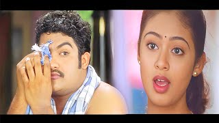 अबे तेरी नाक बेहती है छी छी छी 😂😂 Jr NTR साउथ की कॉमेडी  South Superhit Movies In Hindi [upl. by Oruam]