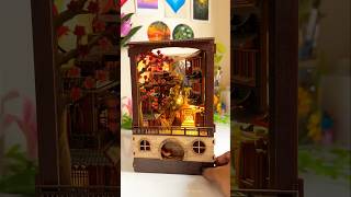 Book Nook by Anavarin😀 song youtubeshorts diy anavrin miniaturehome booknook [upl. by Reta419]