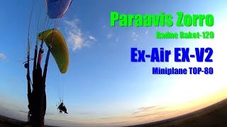 Paraavis Zorro amp ExAir EXV2 ПМ 11102017 [upl. by Hildick]