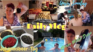 Daily Vlog  JohannisbeerTag  Unser Sonntag  Neuer Nicer Dicer  Mamaalltag [upl. by Ramel]