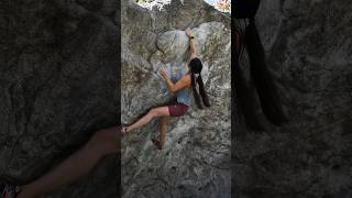 Little Cottonwood Canyon Warmup 5a usa bouldering climbing rockclimbing nature sports [upl. by Onitram]