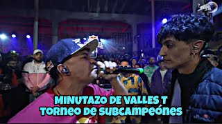 TORNEO DE SUBCAMPEÓNES MINUTAZO de VALLES T VS TIRPA 🤖 [upl. by Ayanad]