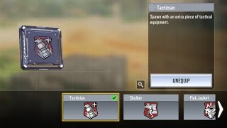 How to UNLOCKGET Tactician Perk in COD Mobile [upl. by Fidellas937]