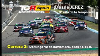 Directo TCR Spain  Carrera 2 Circuito de Jerez Domingo a las 1415h [upl. by Willette]