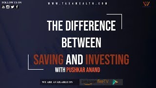 Saving Vs Investment  The difference between saving and investment [upl. by Elleuqar308]