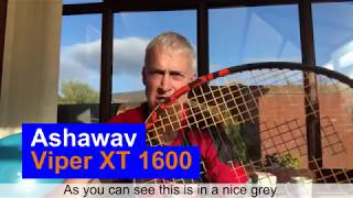 Ashaway Viper XT1600 Badminton Racket Review [upl. by Rambert]