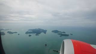 Flight Kuala Lumpur to Langkawi Malindo Air 2203 [upl. by Lebiram]