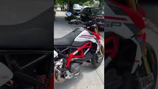 2022 Hypermotard 950sp SC project crt exhaust nrc fender eliminator [upl. by Sidras]