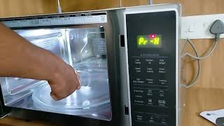 Unboxing and demo of the LG Microwave Convection 28Lquot [upl. by Ailime]