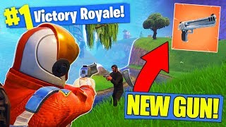 NEW LEGENDARY HAND CANNON In Fortnite Battle Royale [upl. by Muriel]