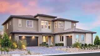 Touring Pesaro Model at Caprock at Ascension in Summerlin South Las Vegas NV [upl. by Ecirum]