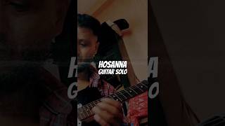 Hosanna solo section  hillsongworship  rgurung [upl. by Yznyl982]