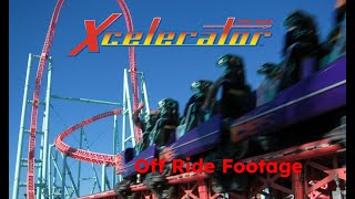 Xcelerator At Knotts Berry Farm Off Ride Footage No Copyright launch amusementpark rollercoaster [upl. by Stanway396]