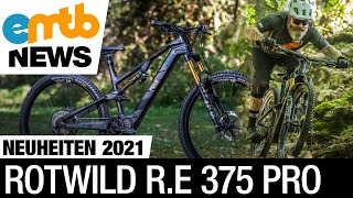 Test Rotwild RE375 mit Shimano EP8 19 kg – 7499 EUR Alle Infos zum neuen Rotwild E Bike 2021 [upl. by Evetta]