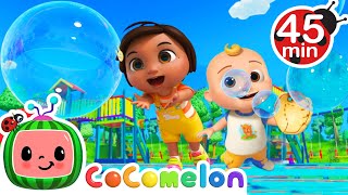 Bubble Race  Ninas ABCs  CoComelon Songs for Kids amp Nursery Rhymes [upl. by Rybma920]