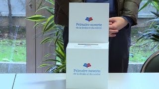 Primaires  préparatifs dans un bureau de vote [upl. by Meredithe7]