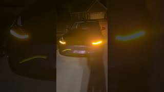 Tesla Halloween Light Show tesla modely referral lightshow halloween [upl. by Broeker]