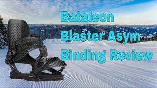 The 2024 Bataleon Blaster Asym Snowboard Binding Review [upl. by Eixel]