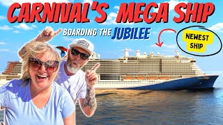 BOARDING CARNIVAL JUBILEE BRAND NEW  New Year’s on a Cruise [upl. by Adiehsar]