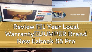 Review 【1 Year Local Warranty】JUMPER Brand New Ezbook S5 Pro 14 Inch Laptop Notebook Computer 256gb [upl. by Denie]