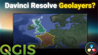 Easy Map Animations In Davinci Resolve QGIS [upl. by Klement]