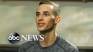 US Olympic figure skater Adam Rippon is ready to compete for the gold [upl. by Ardien569]