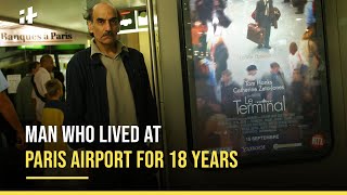 Mehran Karimi Nasseri Iranian Man Who Lived At Paris Airport For 18 Years [upl. by Eninotna]