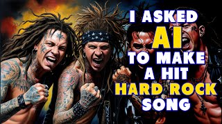 ASKING AI To Make A Hit Hard Rock Song  Midnight Thunder [upl. by Helsie596]