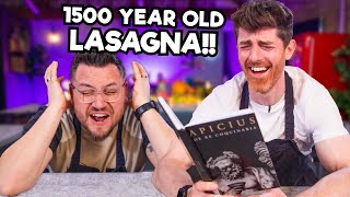 Chef Hilariously Tries to cook 1500 year old Roman Recipe  Sorted Food [upl. by Eedna212]