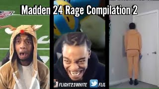 FlightReacts Madden 24 Rage Compilation 2  Try Not To Laugh Challenge YLYL [upl. by Kavita]