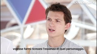 Tom Holland quotIl mio Peter Parker è il Marty McFly di questa generazione e Tony Stark è Docquot [upl. by Siblee]