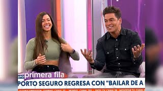 PALOMA y THIAGO en “Primera Fila” Entrevista ® PortoSeguroTV 2024 [upl. by Darby411]