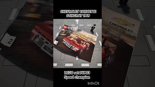 Stop motion Chevrolet corvette 1969 LEGO speed champions [upl. by Ikkela]