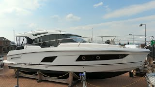 Full Yacht Tour  Grandezza 37CA  £479950 [upl. by Ellahcim]