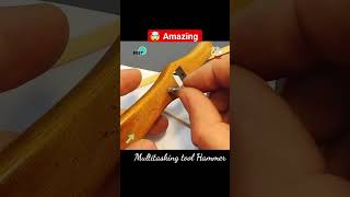 ⚒️ DIY multitasking hammer nails DRILL ytshorts youtubeshorts [upl. by Rip]