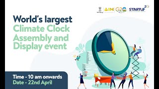 Worlds Largest Climate Clock Assembly and Display Event [upl. by Stephenson927]