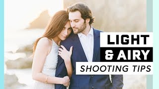 How to Shoot Light amp Airy Portraits  Outdoor Natural Light Photography Tips [upl. by Moises]