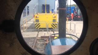 HD Short Footplate ride on Britomart at Ardwick Siemens Depot [upl. by Nolahc523]