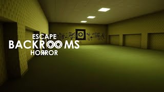 Escape Backrooms Horror PS4  PS5 gameplay [upl. by Hniht]