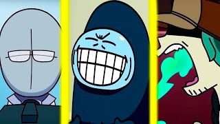 ТОП МУЛЬТИКИ FNF  ЛУЧШИЕ ПРИКОЛЫ FRIDAY NIGHT FUNKIN VS AMONG US  BEST OF FERA ANIMATIONS [upl. by Ayimat715]